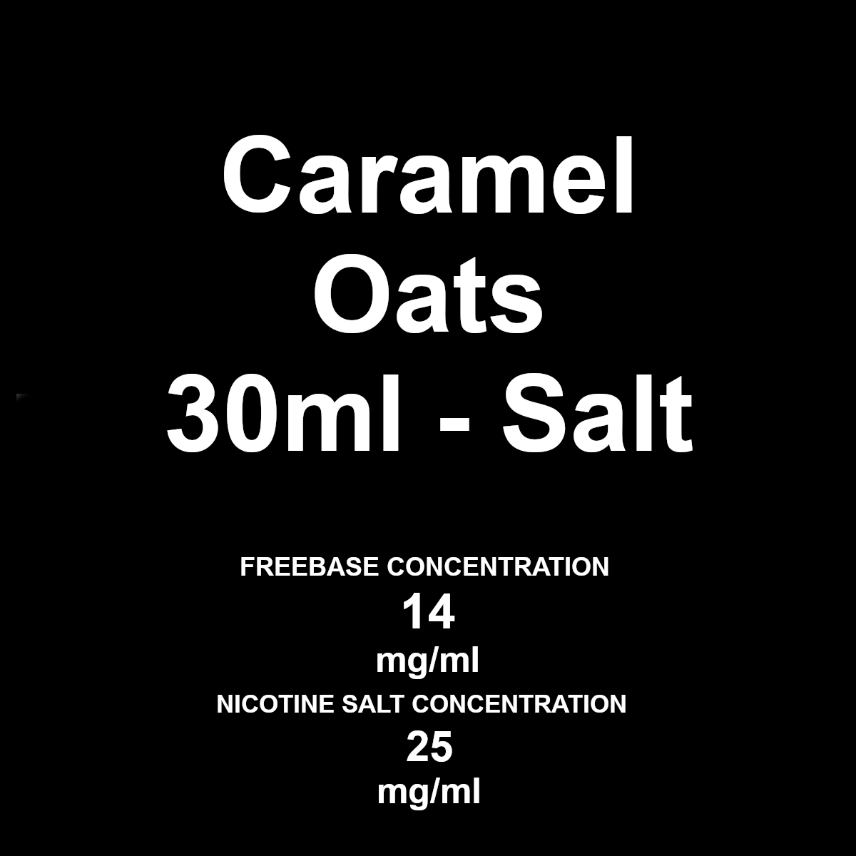 Propaganda - Caramel Oats - 25mg