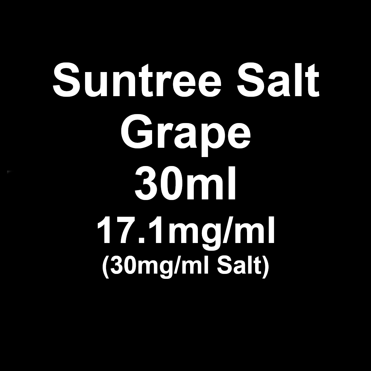 Suntree Salts - Grape - 30mg/ml