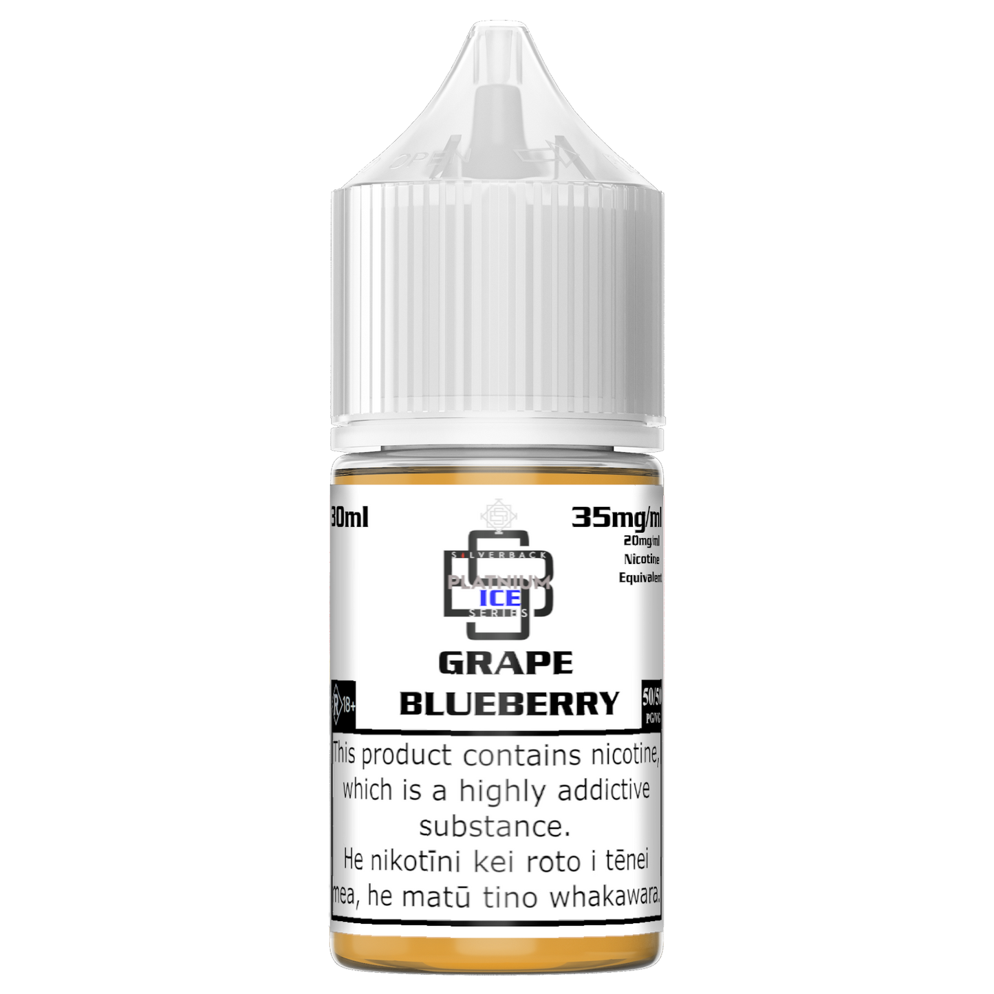 Silverback Ice- Grape Blueberry 30ml / 35mg