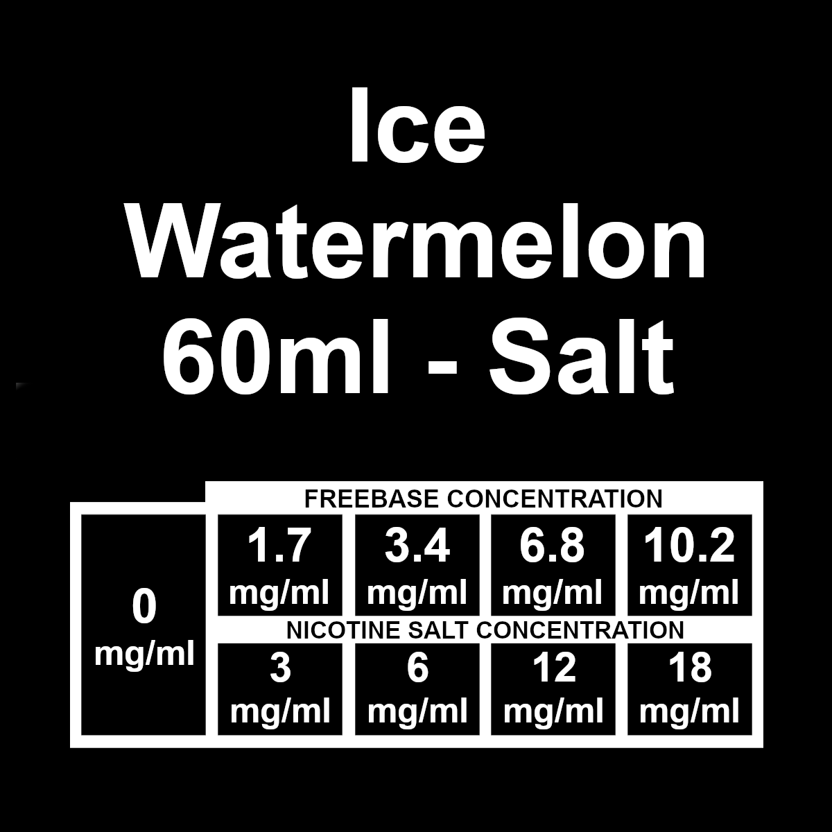 Cali Grown Ice - Watermelon 30ml
