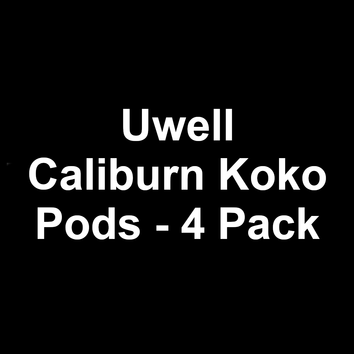 Uwell Caliburn Koko Replacement Pods (4 pack)