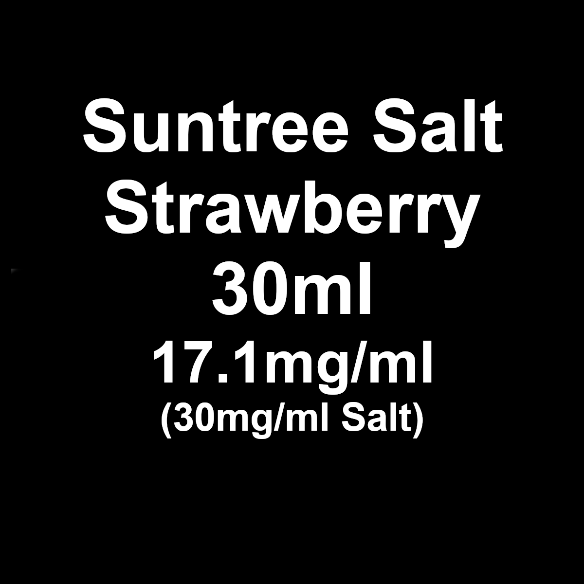 Suntree Salts - Strawberry - 30mg/ml