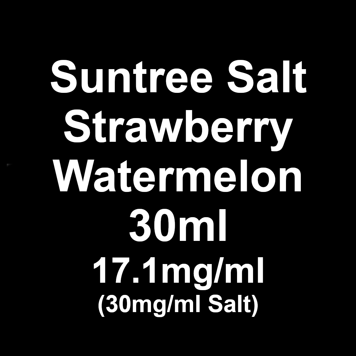 Suntree Salts - Strawberry Watermelon - 30mg/ml