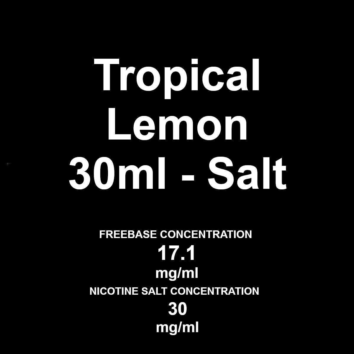 Cali Grown - Tropical Lemon - 30mg