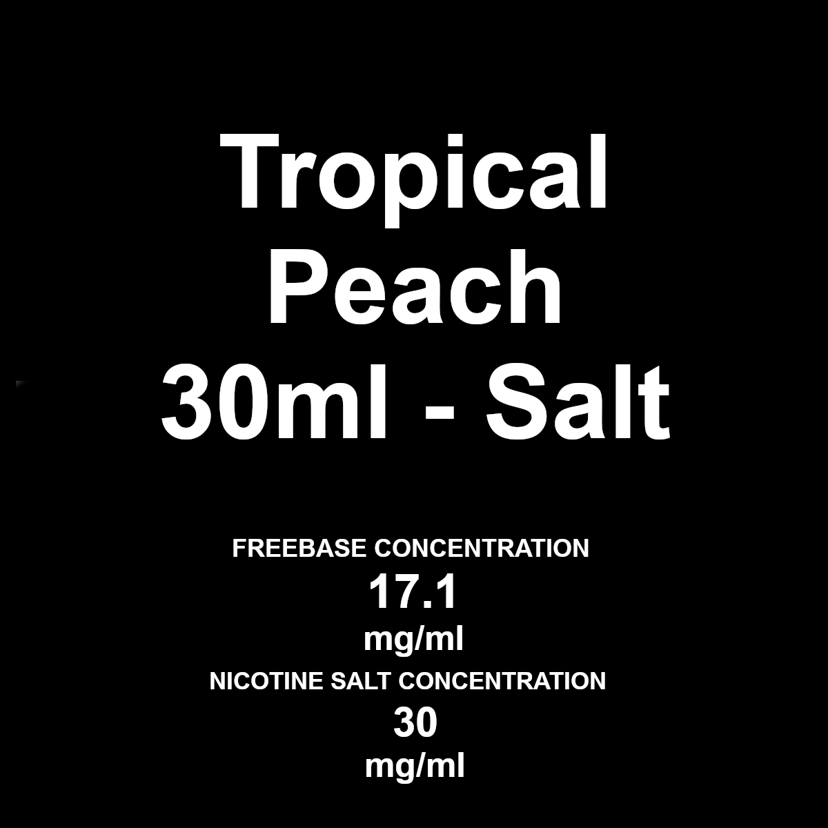 Cali Grown - Tropical Peach 30ml / 30mg
