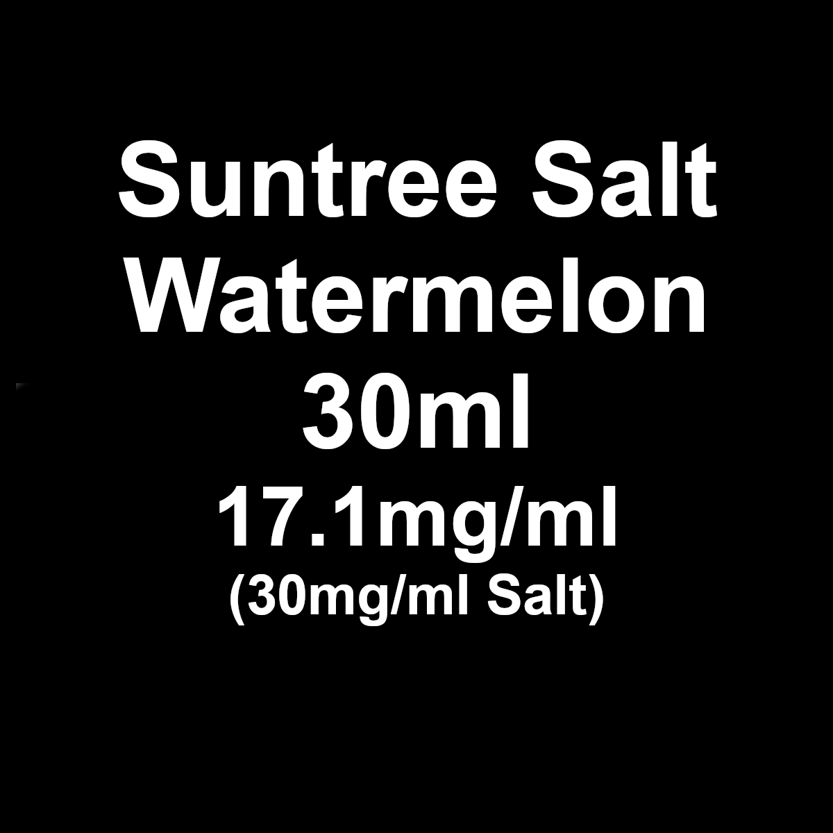 Suntree Salts - Watermelon - 30mg/ml