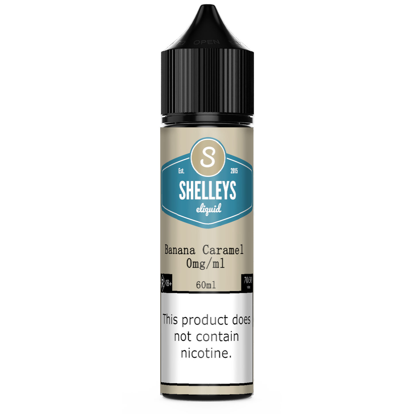 Shelleys Eliquid - Banana Caramel 60ml