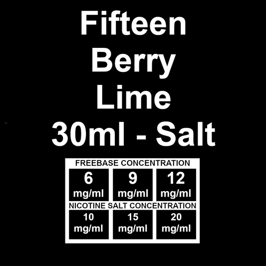 Fifteen Eliquid - Berry Lime