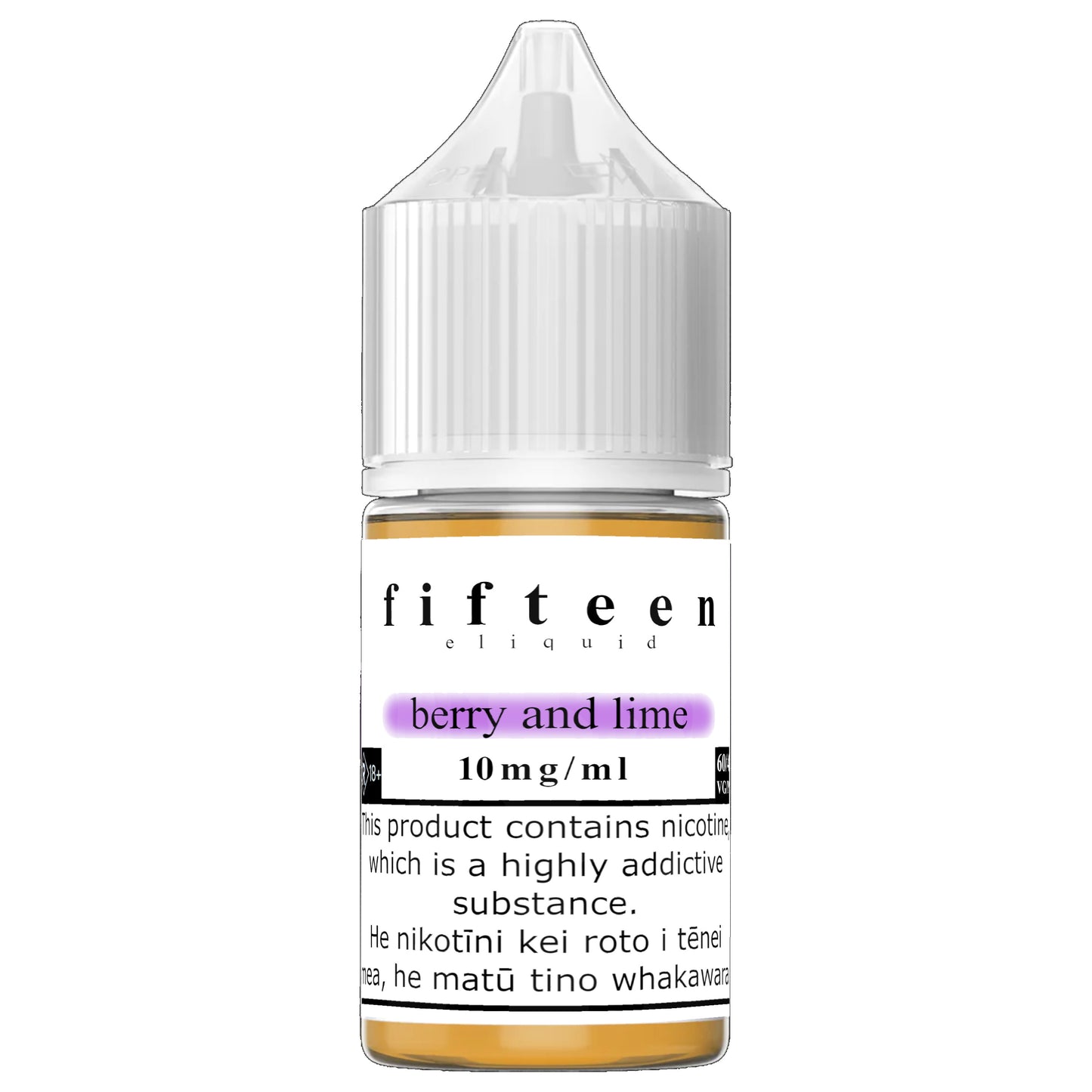 Fifteen Eliquid - Berry and Lime