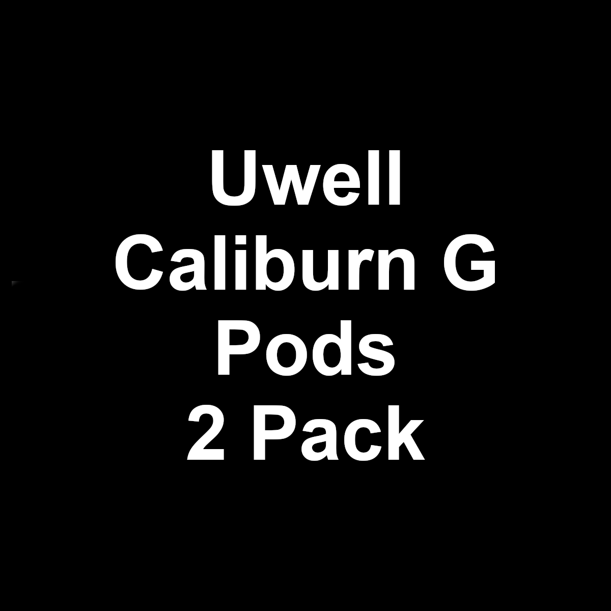 UWELL Caliburn G replacement pods (2 pack)