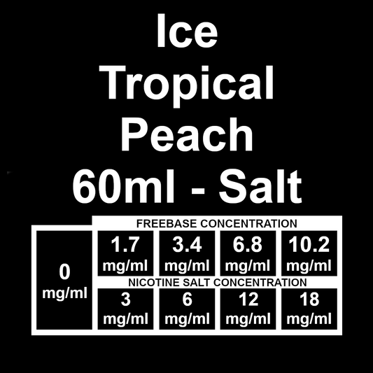 Cali Grown Ice - Tropical Peach 60ml