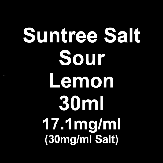 Suntree Salts - Sour Lemon - 30mg/ml