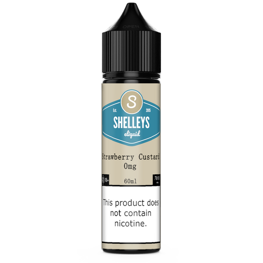 Shelleys Eliquid - Strawberry Custard 60ml