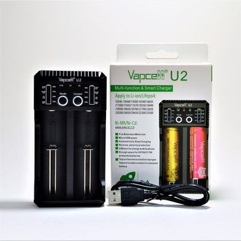 Vapcell U2 2 Bay Charger