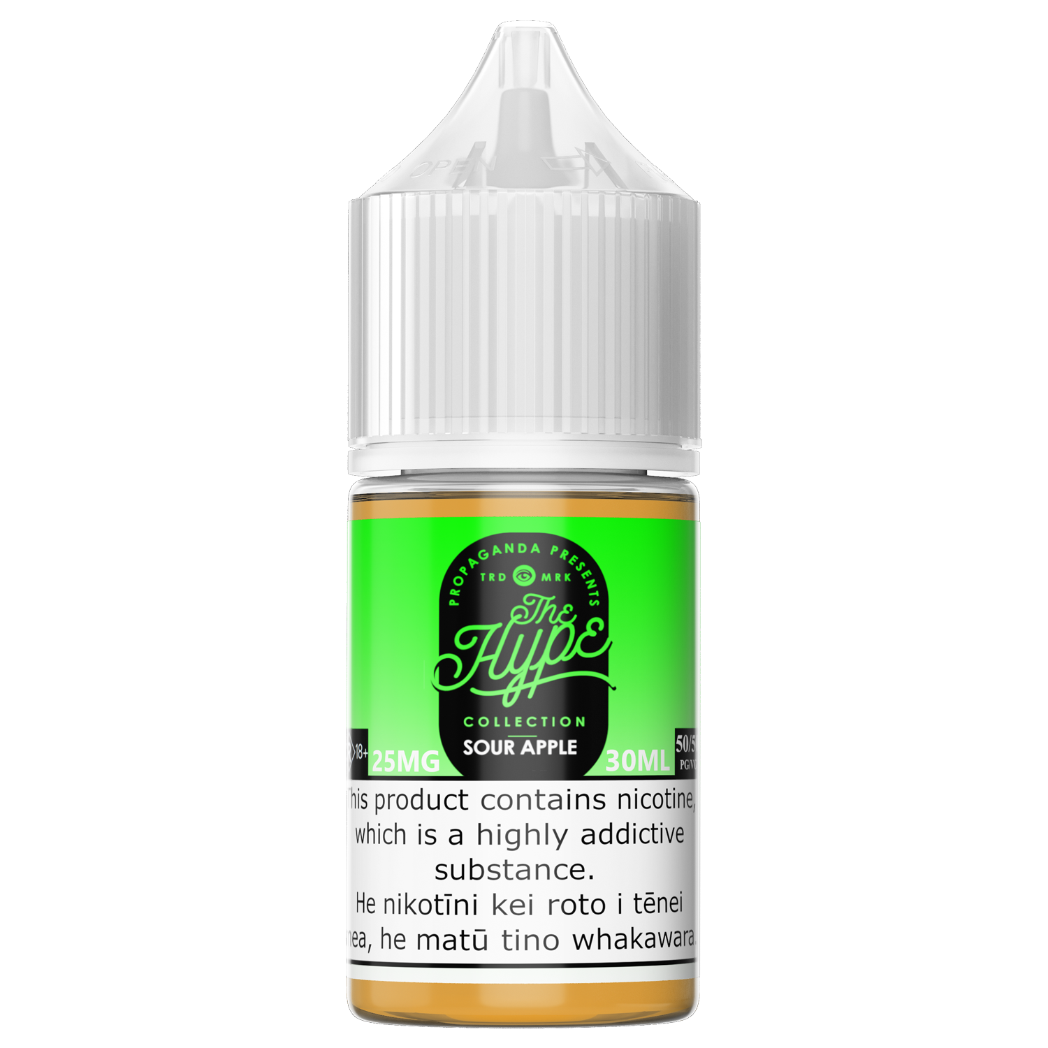 Sour Apple - Propaganda Hype E-juice (100 Ml) 16 Sour Apple - 100 Servings | Gamer Supps Australia Flavor Category: Candy Sour Apple - Propaganda Hype E-juice (100 Ml) 16 Sour Apple - 100 Servings | Gamer Supps Australia Flavor Category: Candy